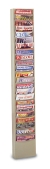 Lobby, 23-Pocket Wall Hanging Literature Rack, 9 3/4