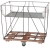 Elevated Spring Mail Hamper Platforms, 24 Bushel, 50